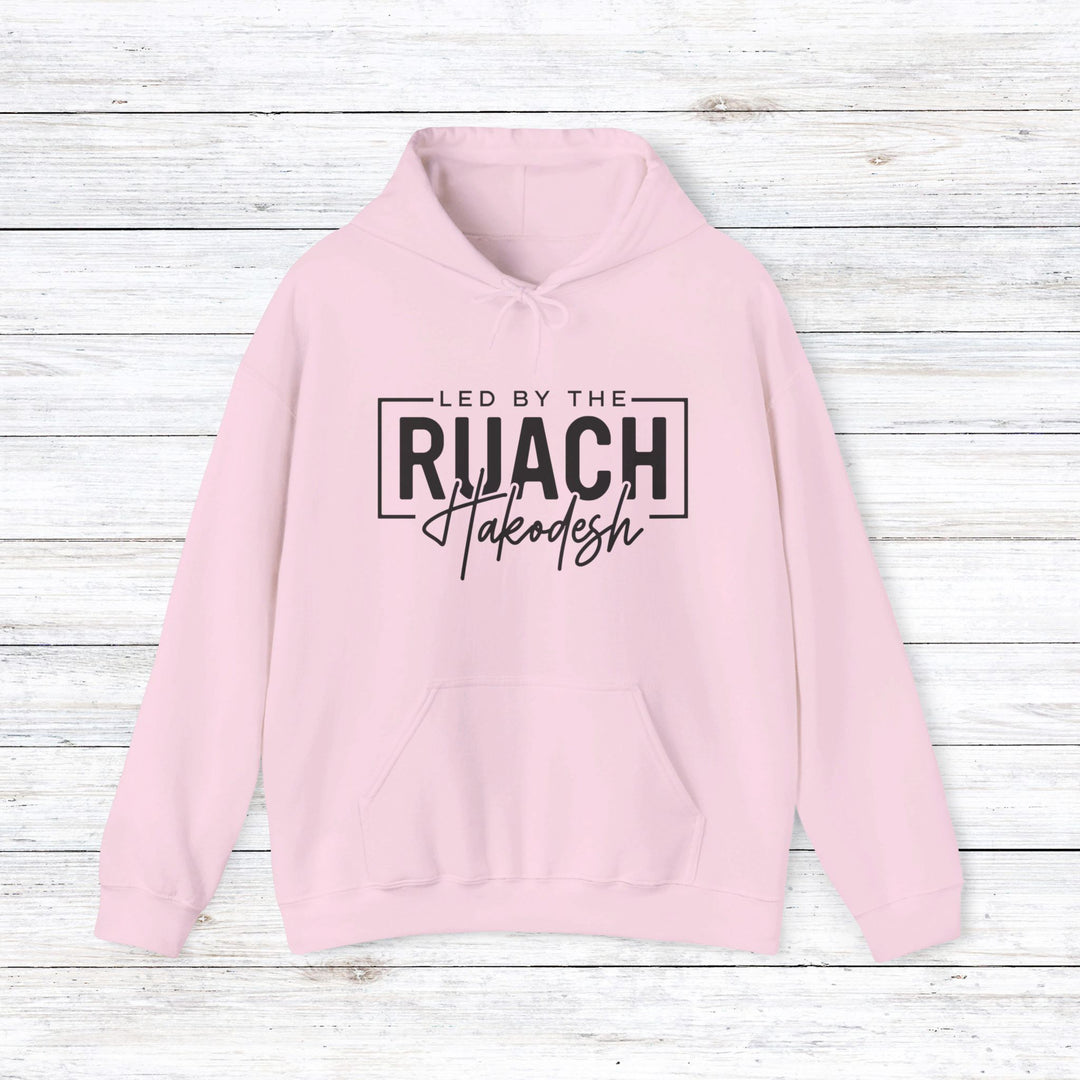 Led By Ruach Hakodesh Hoodie Hoodie Light Pink S 