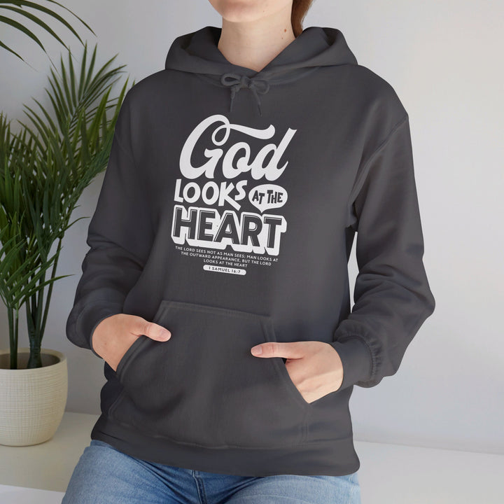 God Looks At Heart Hoodie Hoodie   