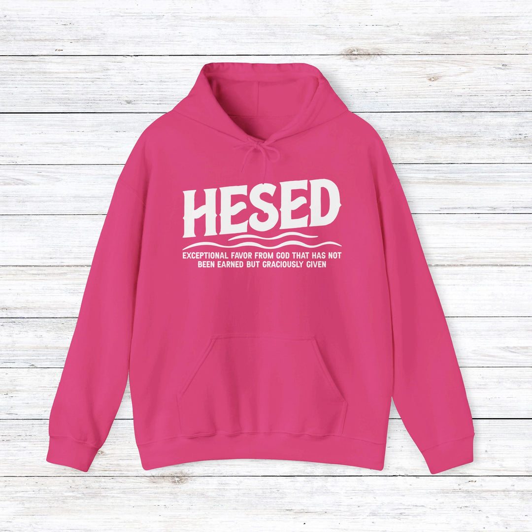 Hesed Exceptional Favor Hoodie Hoodie Heliconia S 