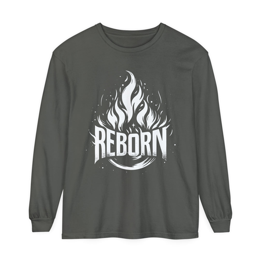 Reborn Long Sleeve Shirt Long-sleeve Pepper S 