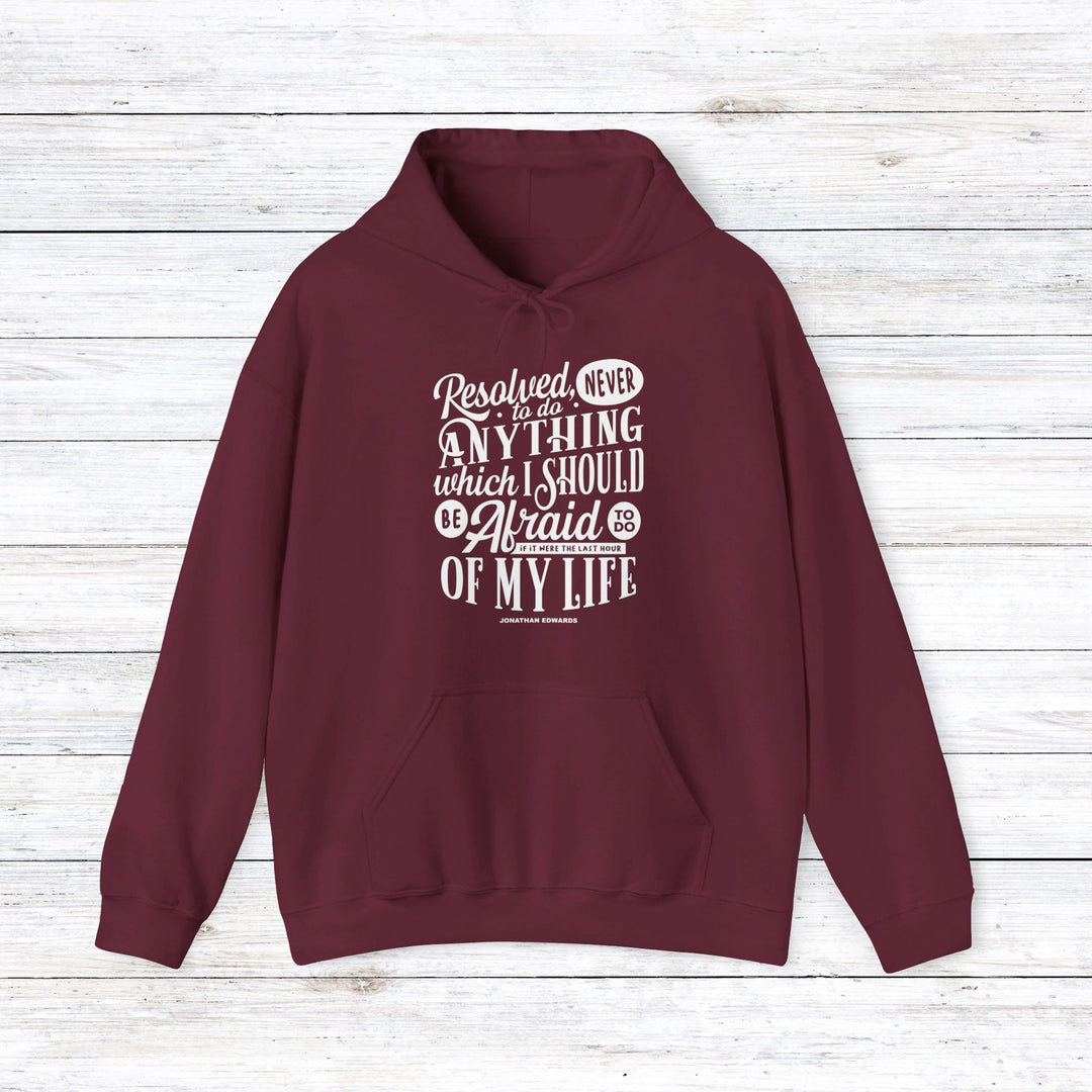 Last Hour Hoodie Hoodie Maroon S 