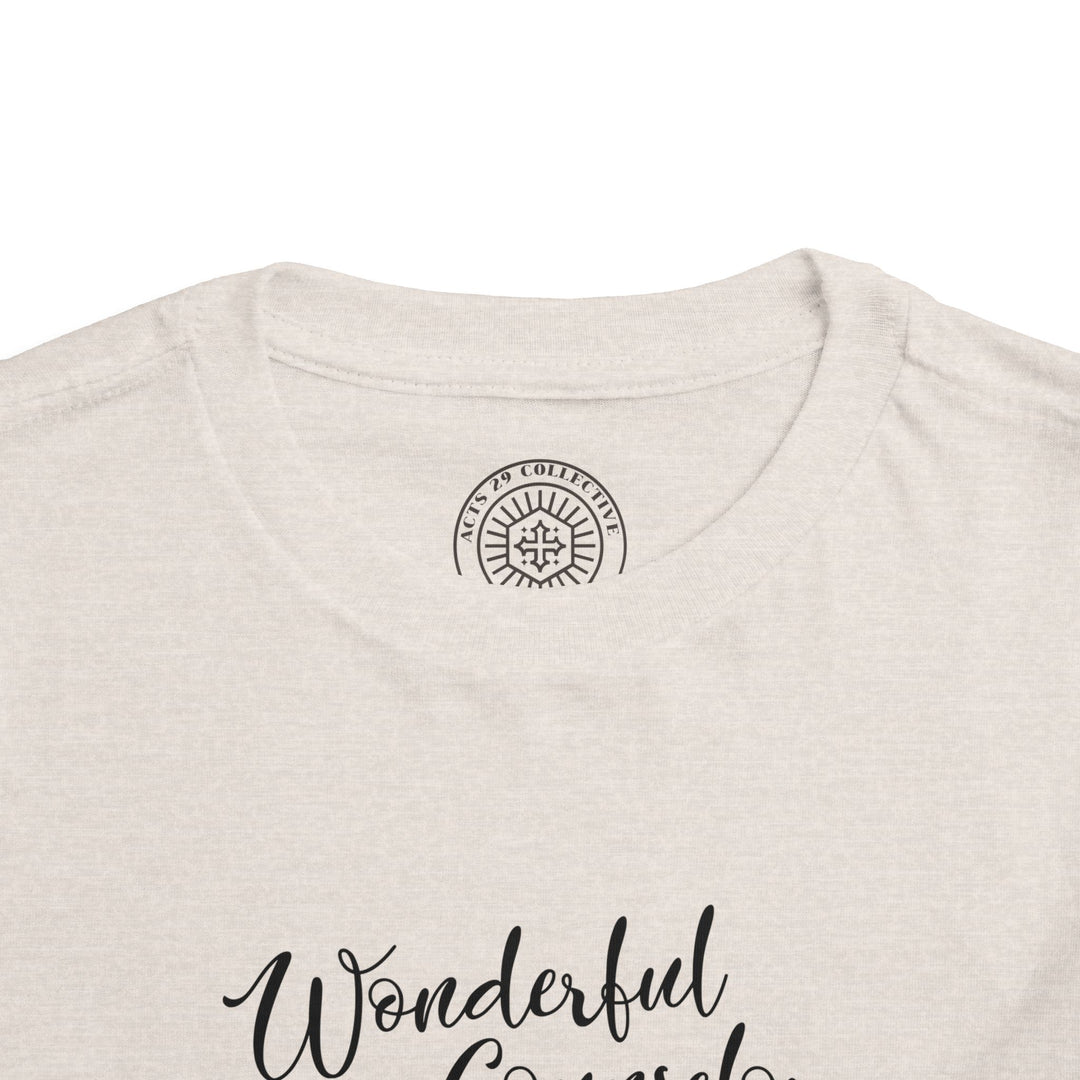 Wonderful Counselor Toddler Tee Kids clothes   