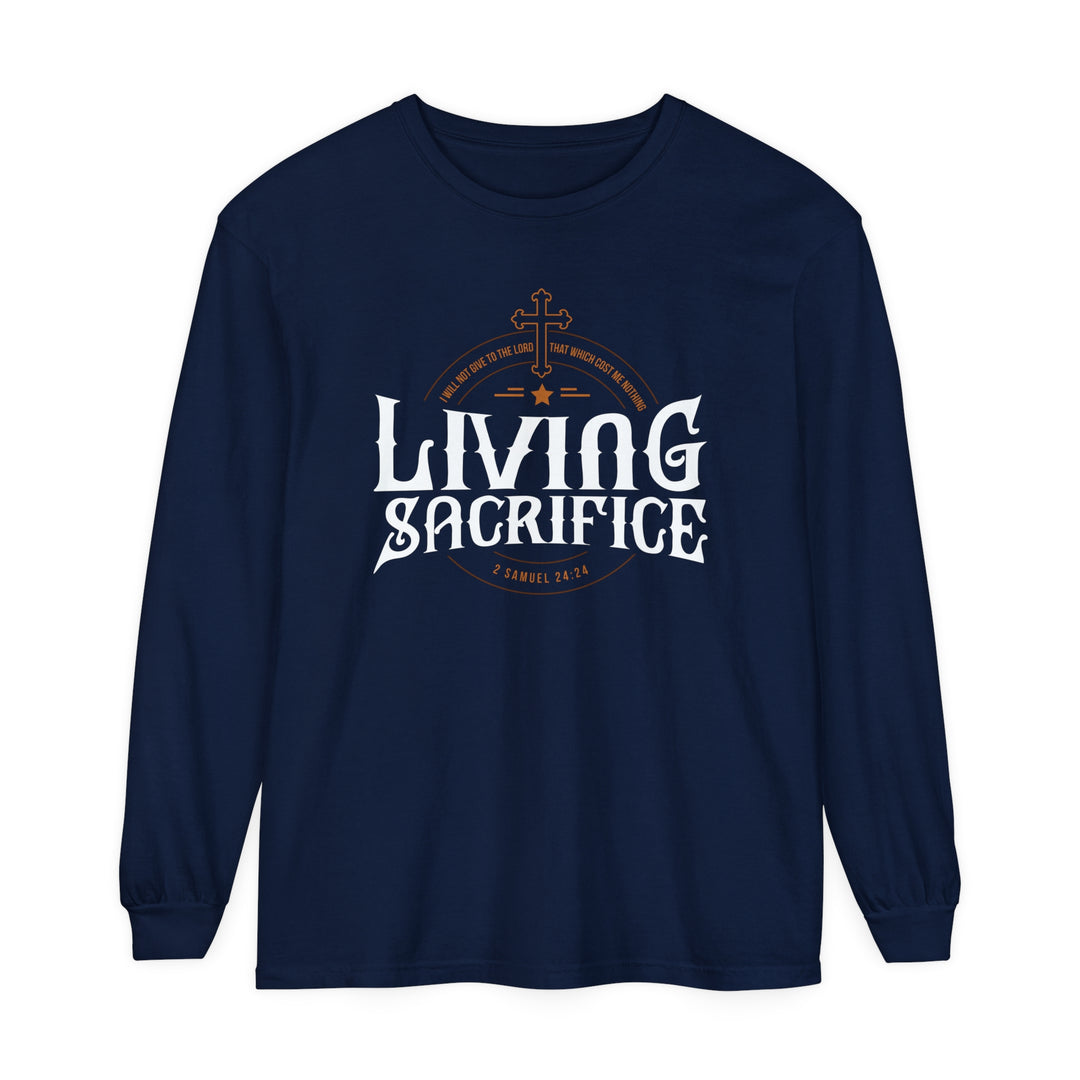 Living Sacrifice Long Sleeve Shirt Long-sleeve True Navy S 