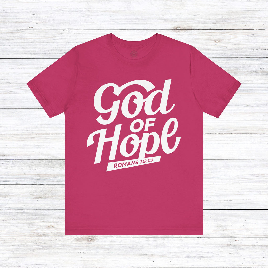 God of Hope  Unisex T-Shirt T-Shirt Berry S 