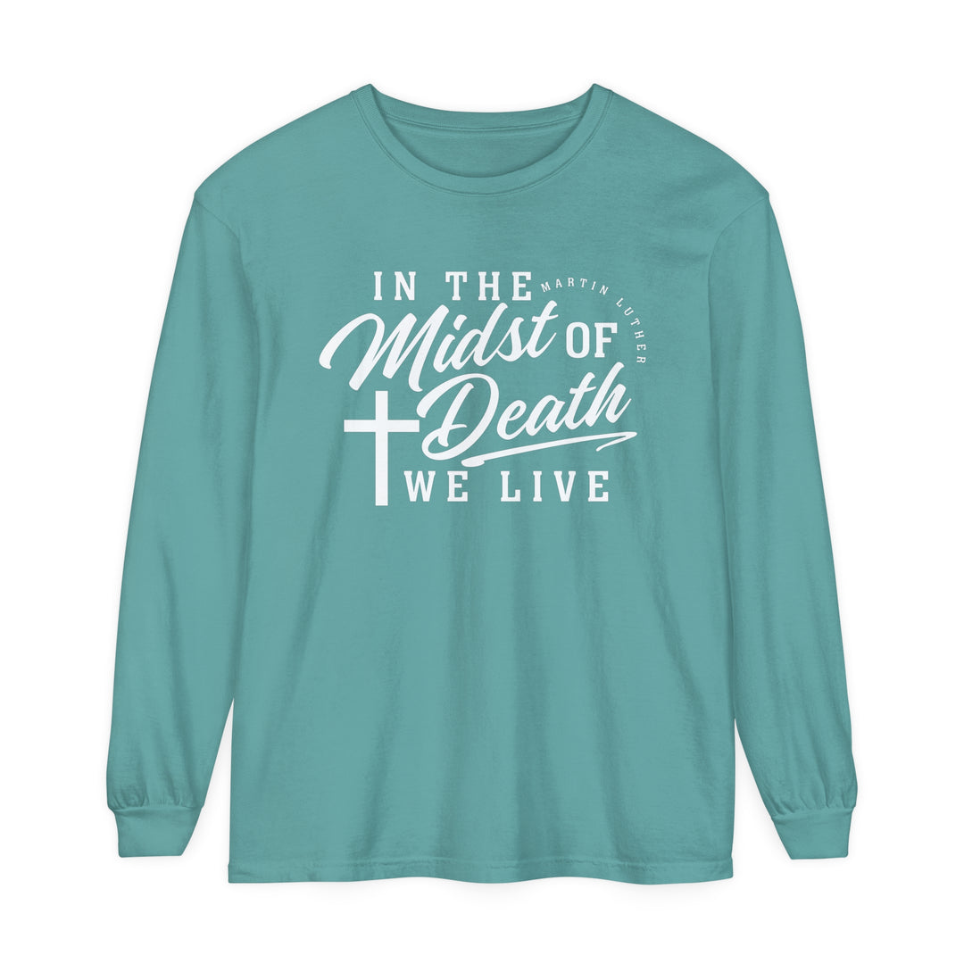 Midst of Death Long Sleeve Shirt Long-sleeve Seafoam S 