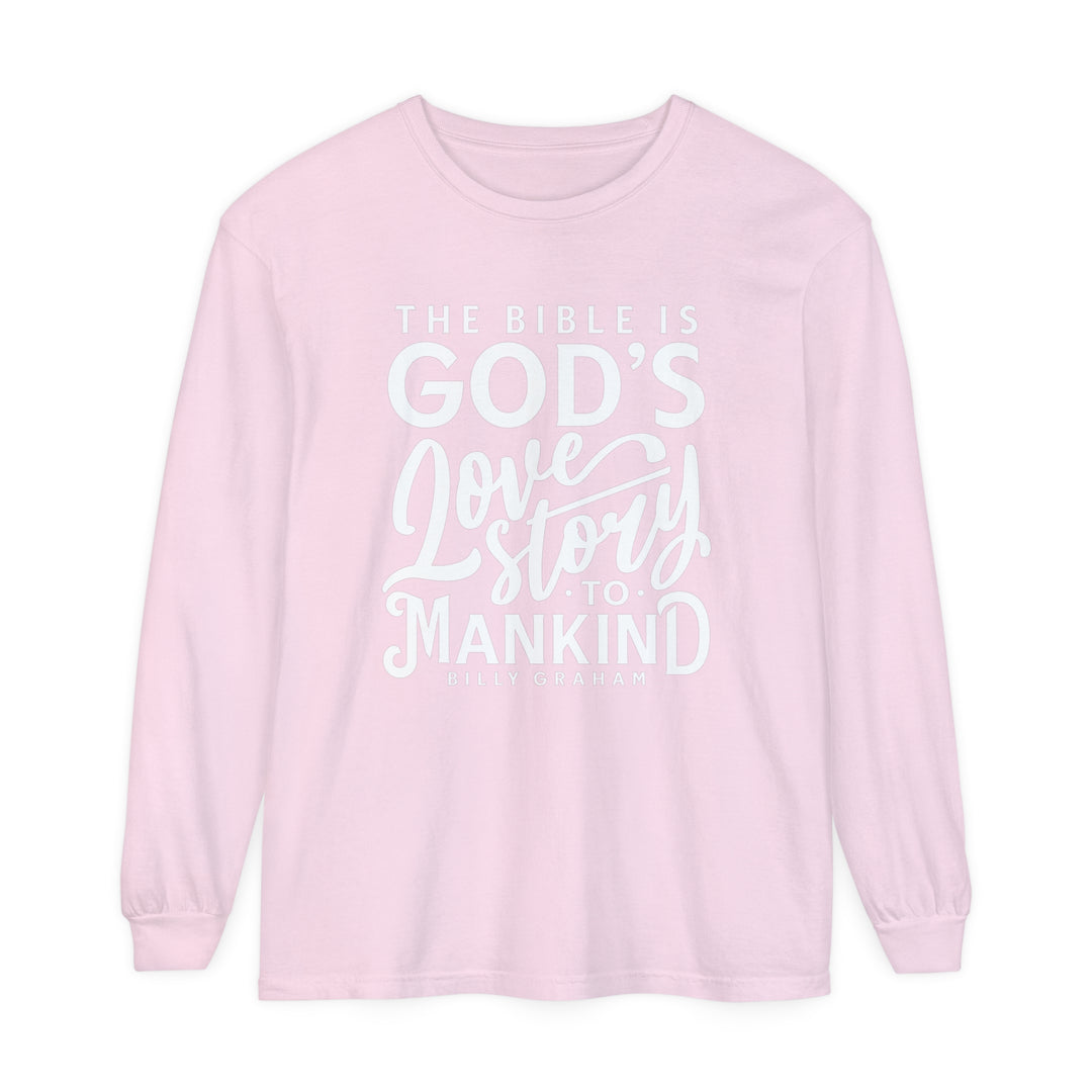 God's Love Story Long Sleeve Shirt Long-sleeve Blossom S 