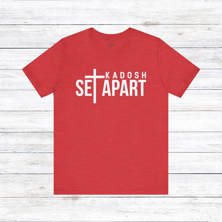 Set Apart Unisex T-Shirt T-Shirt Heather Red S 