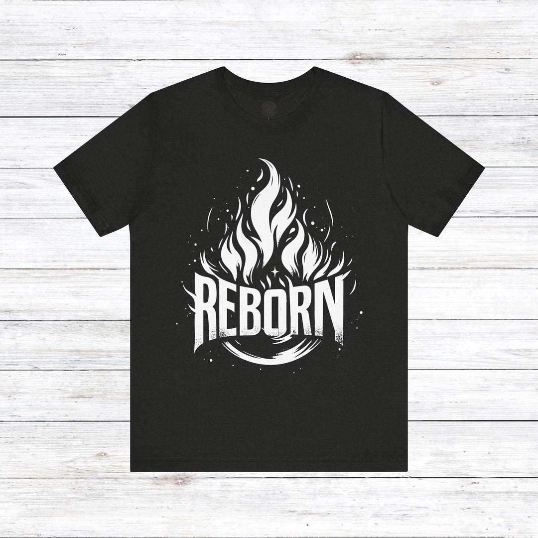 Reborn Unisex T-Shirt T-Shirt Black Heather S 