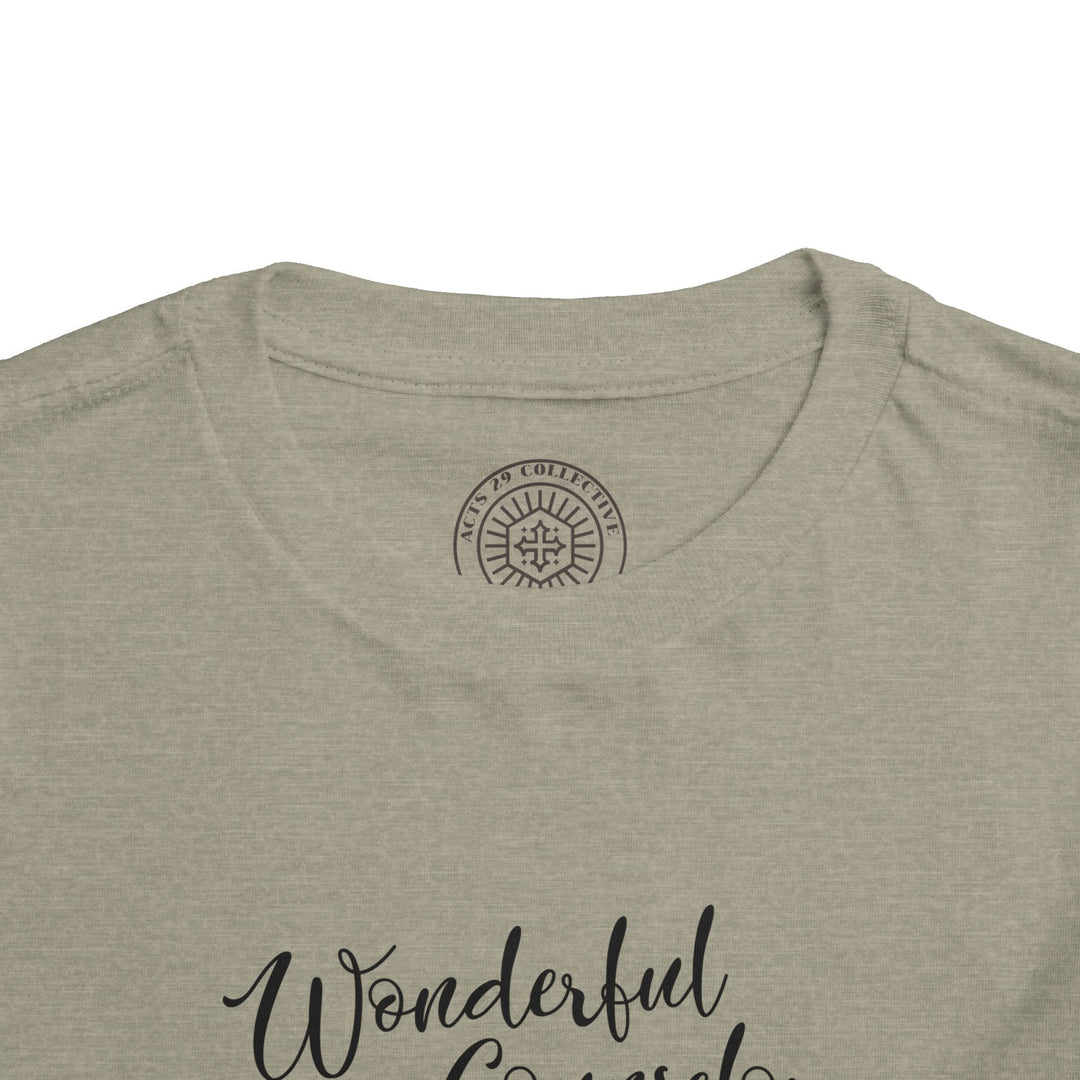 Wonderful Counselor Toddler Tee Kids clothes   