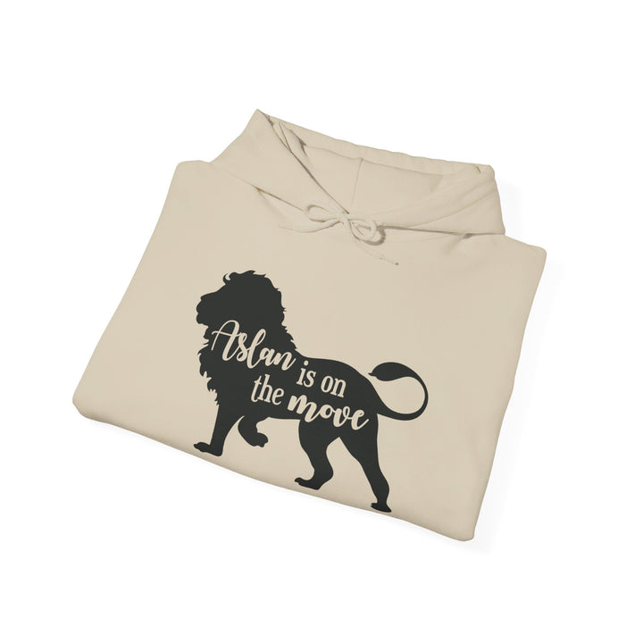 Aslan Is On The Move Hoodie Hoodie   