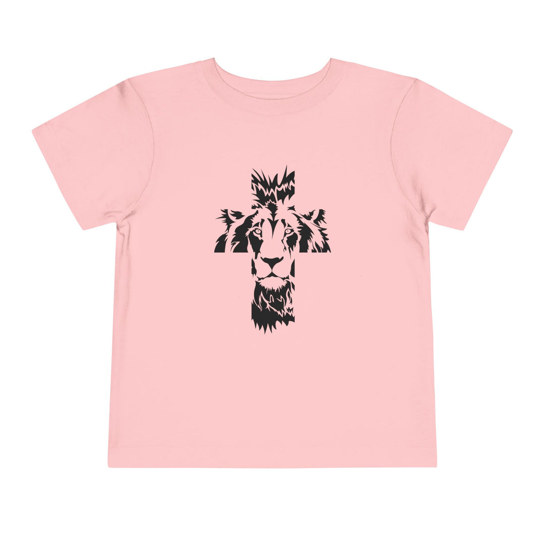 Aslan Cross Toddler Tee Kids clothes Pink 2T 