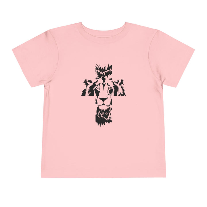 Aslan Cross Toddler Tee Kids clothes Pink 2T 