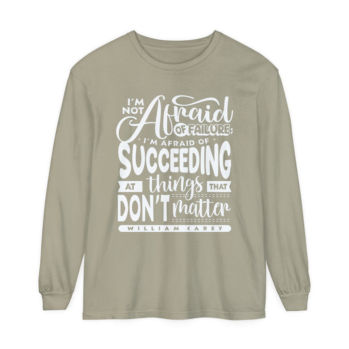 Things That Don't Matter Long Sleeve Shirt Long-sleeve Sandstone S 