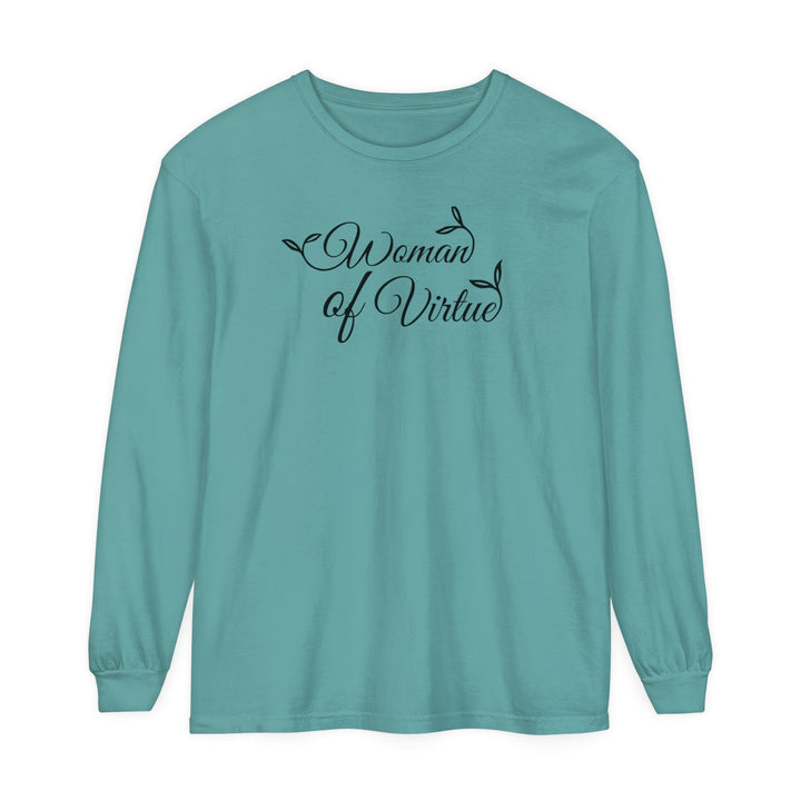 Woman of Virtue Long Sleeve Shirt Long-sleeve   