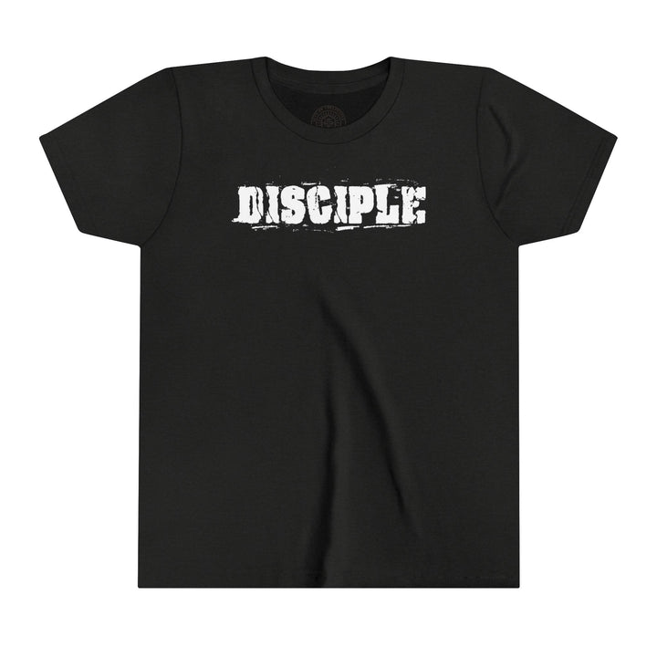 Disciple Youth T-shirt Kids clothes Black Heather S 