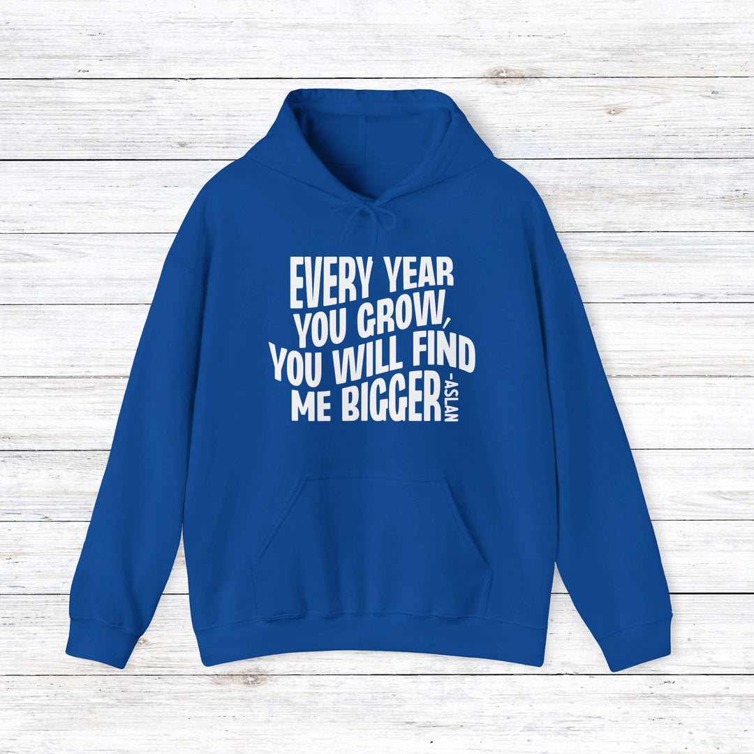 Every Year You Grow  Hoodie Hoodie Royal S 