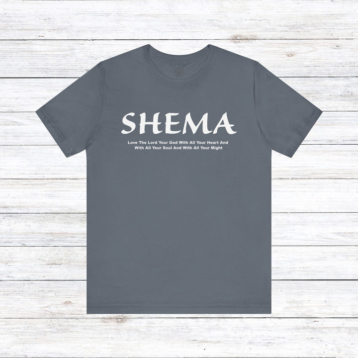 Shema Love The Lord Definition Unisex T-Shirt T-Shirt Steel Blue S 