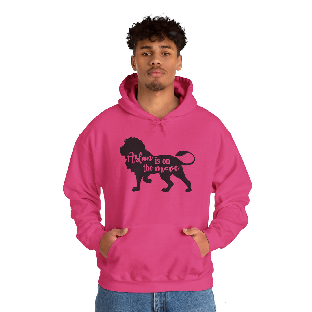 Aslan Is On The Move Hoodie Hoodie   