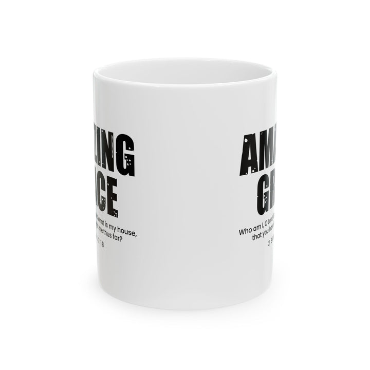 Christian Coffee Mug Amazing Grace Ceramic Mug   