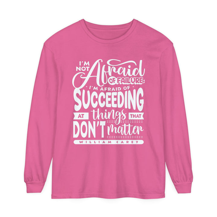 Things That Don't Matter Long Sleeve Shirt Long-sleeve Crunchberry S 