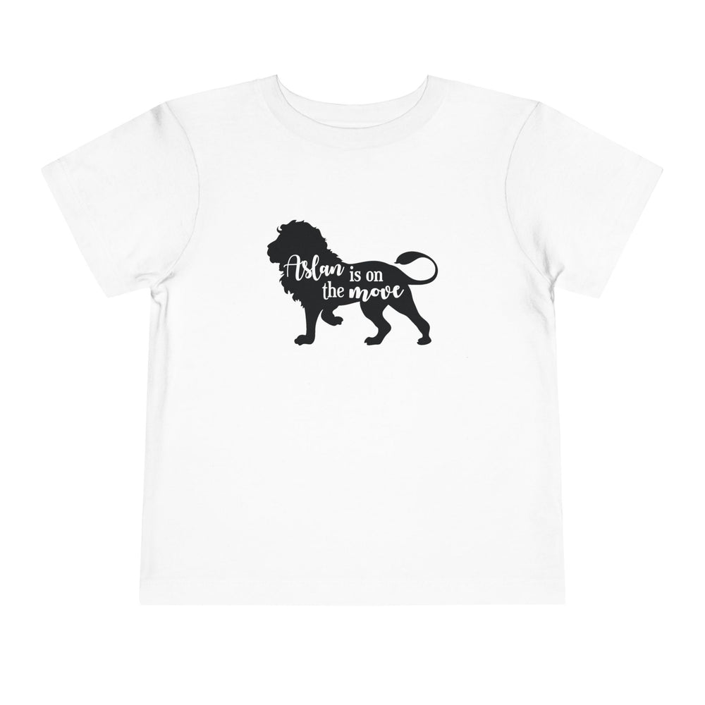 Aslan Is On The Move Toddler Tee Kids clothes White 2T 