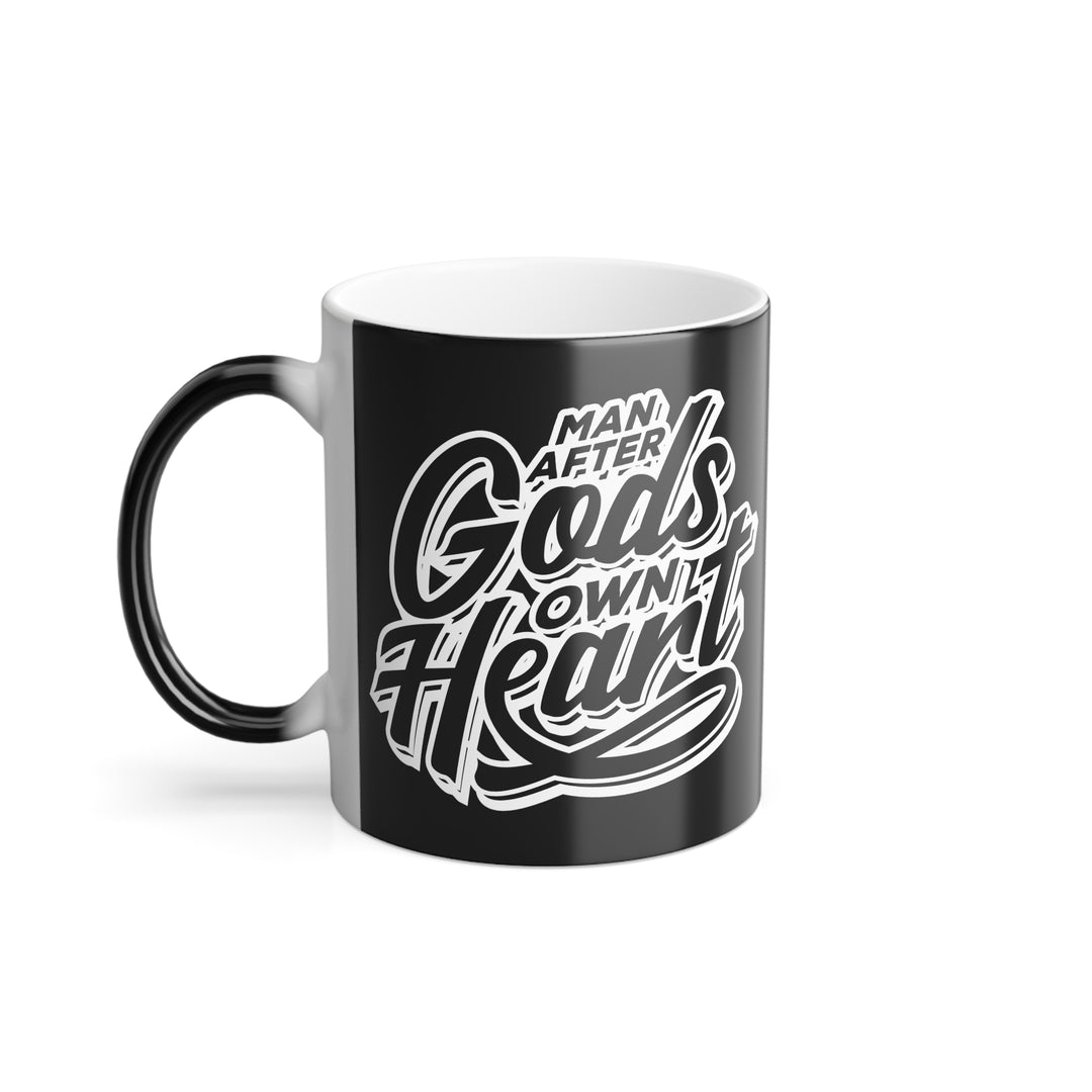 Christian Coffee Mug Man After God's Own Heart Color Morphing Mug 11oz  