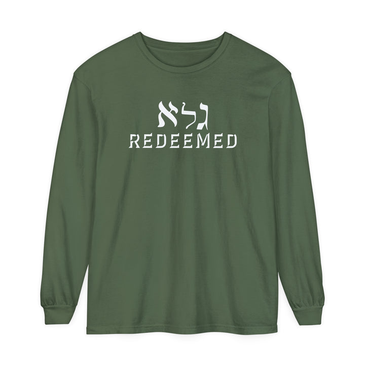 Redeemed Long Sleeve Shirt Long-sleeve Hemp S 