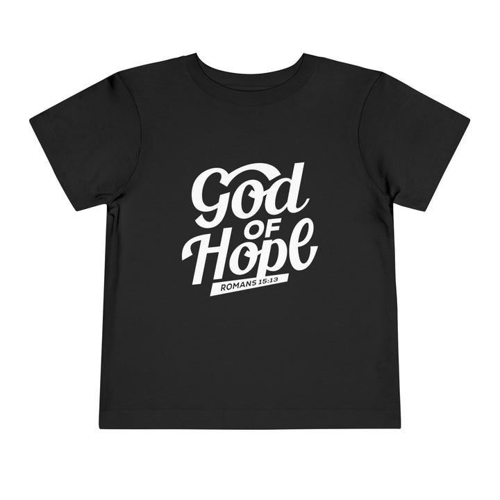 God of Hope Toddler Tee Kids clothes Black 2T 