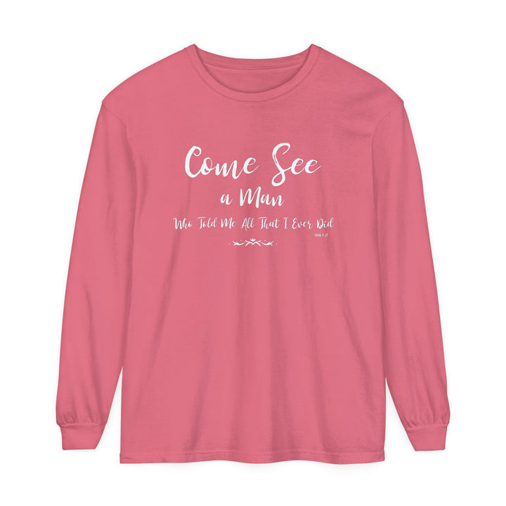 Come See Long Sleeve Shirt Long-sleeve Watermelon S 