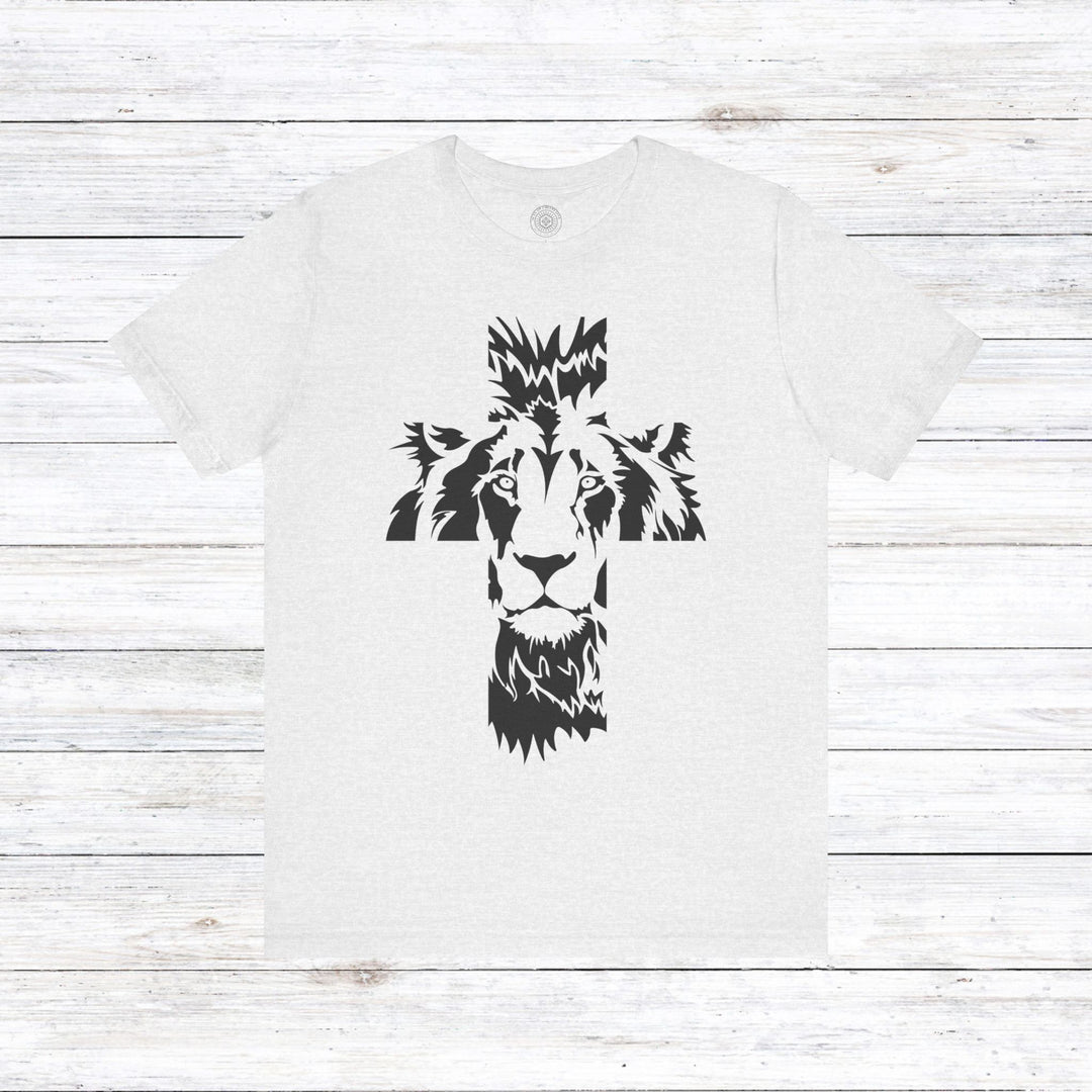 Aslan Cross Unisex T-Shirt T-Shirt Ash S 