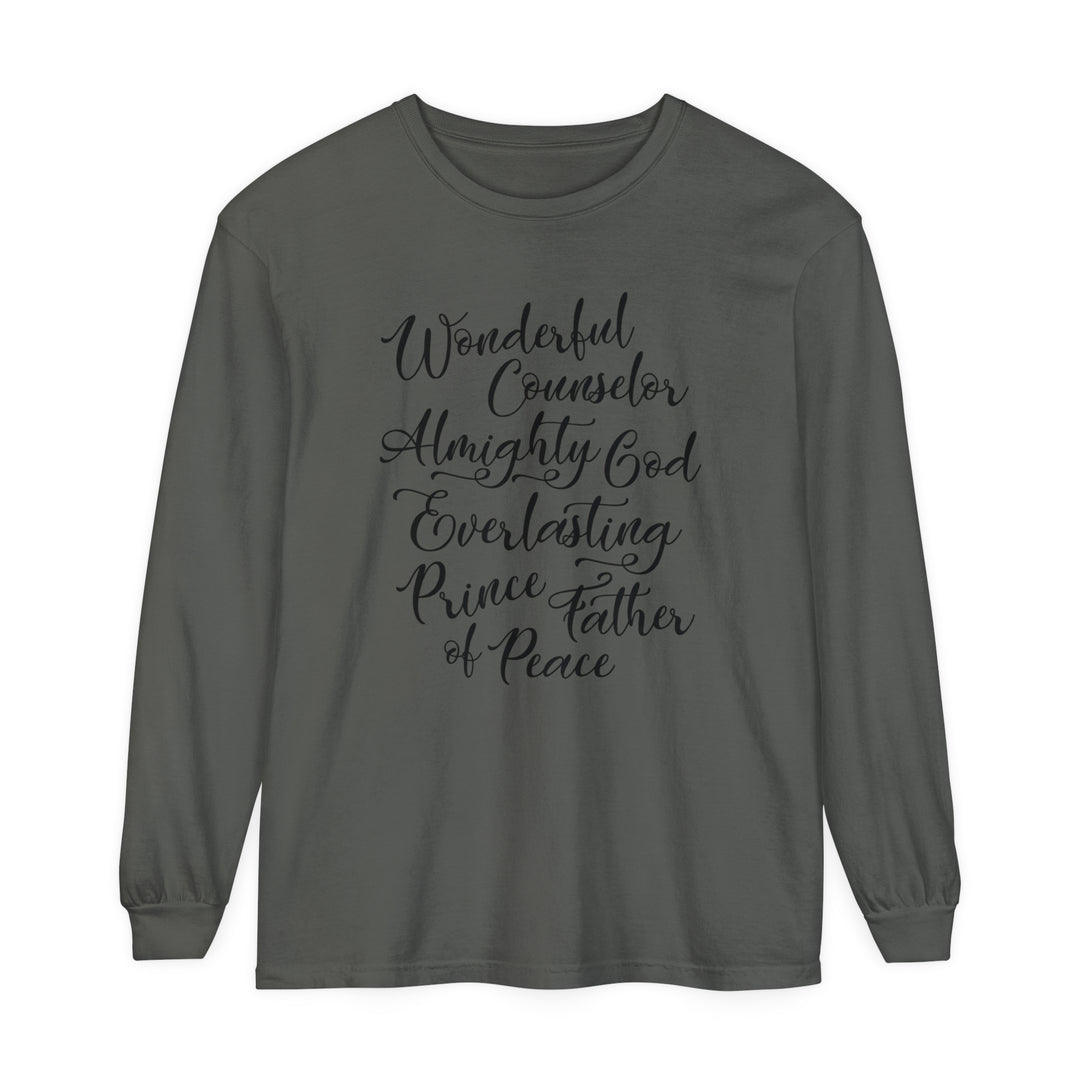 Wonderful Counselor Long Sleeve Shirt Long-sleeve Pepper S 