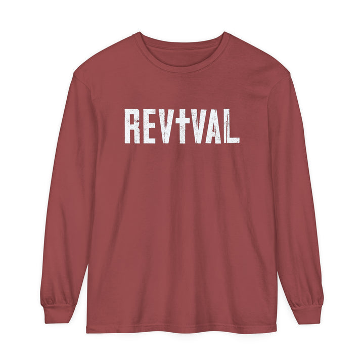 Revival Long Sleeve Shirt Long-sleeve Brick S 