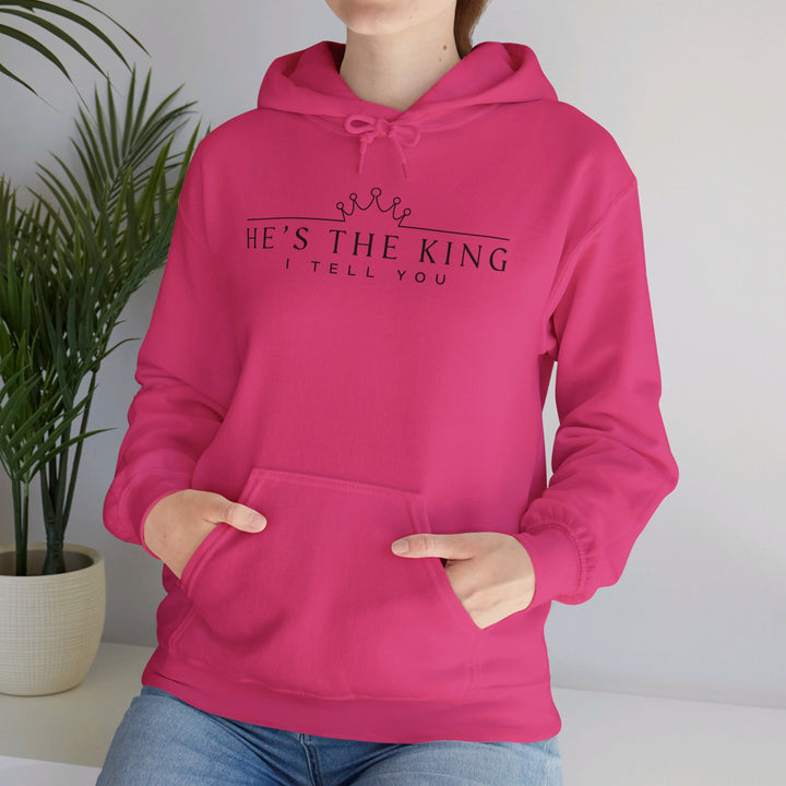 He's The King Hoodie Hoodie   