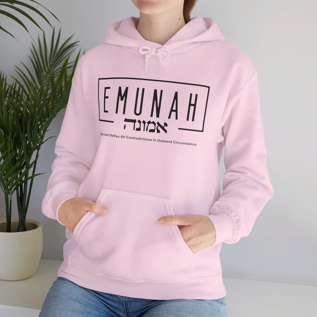 Emunah Faith That Defies Hoodie Hoodie   