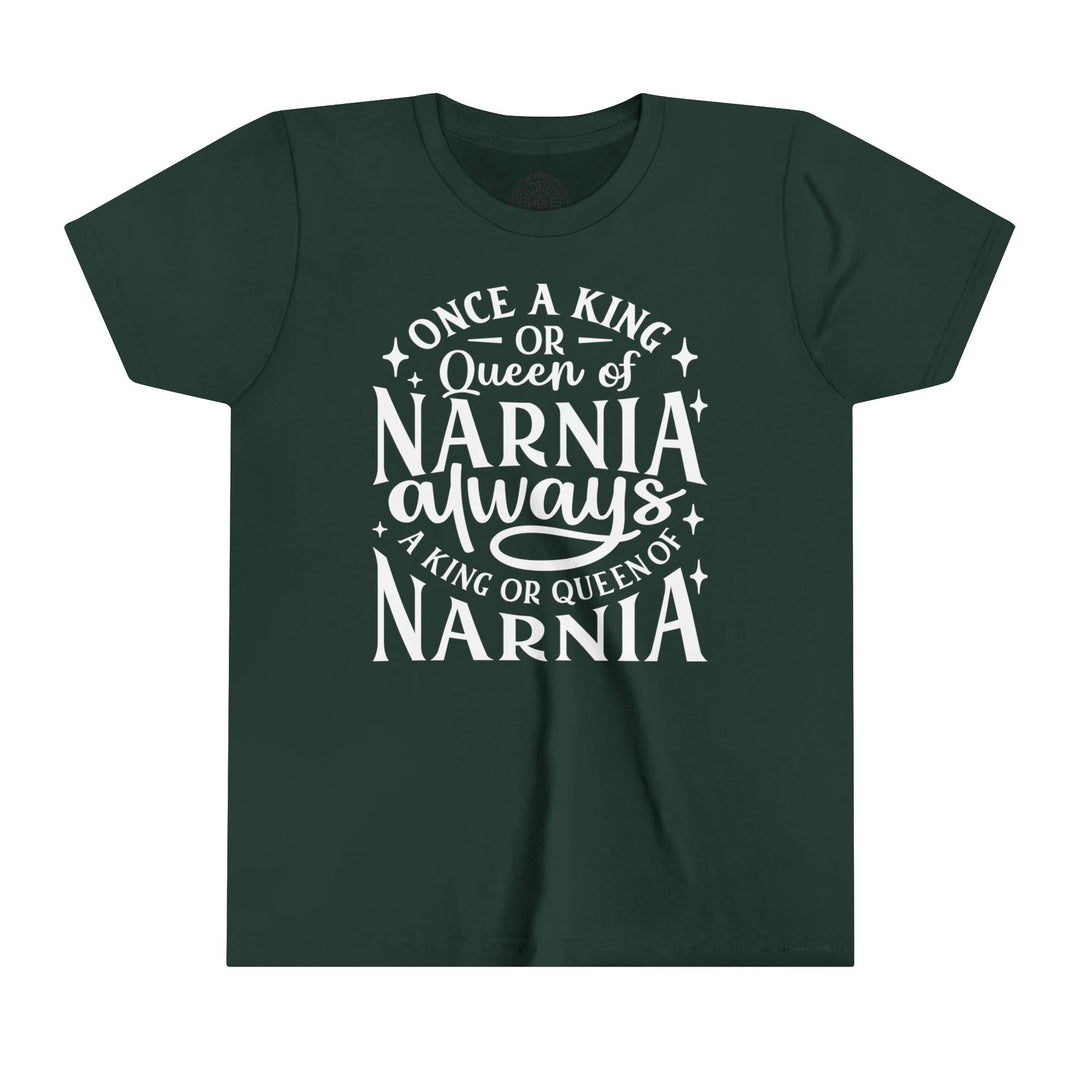 King or Queen Narnia Youth T-Shirt Kids clothes Forest S 