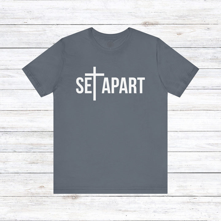 Set Apart Unisex T-Shirt T-Shirt Steel Blue S 