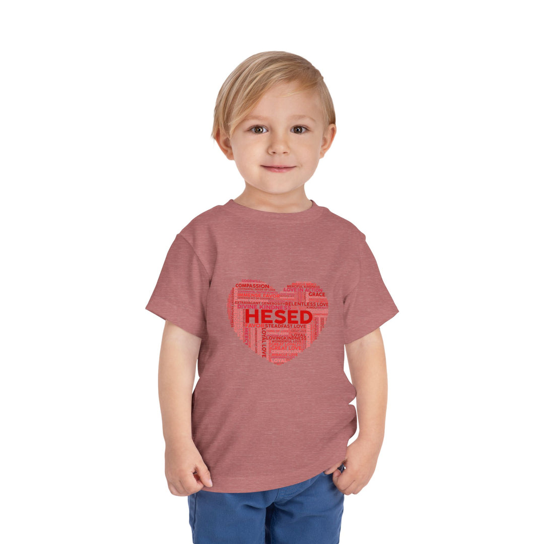 Hesed Heart Cloud Toddler Tee Kids clothes   