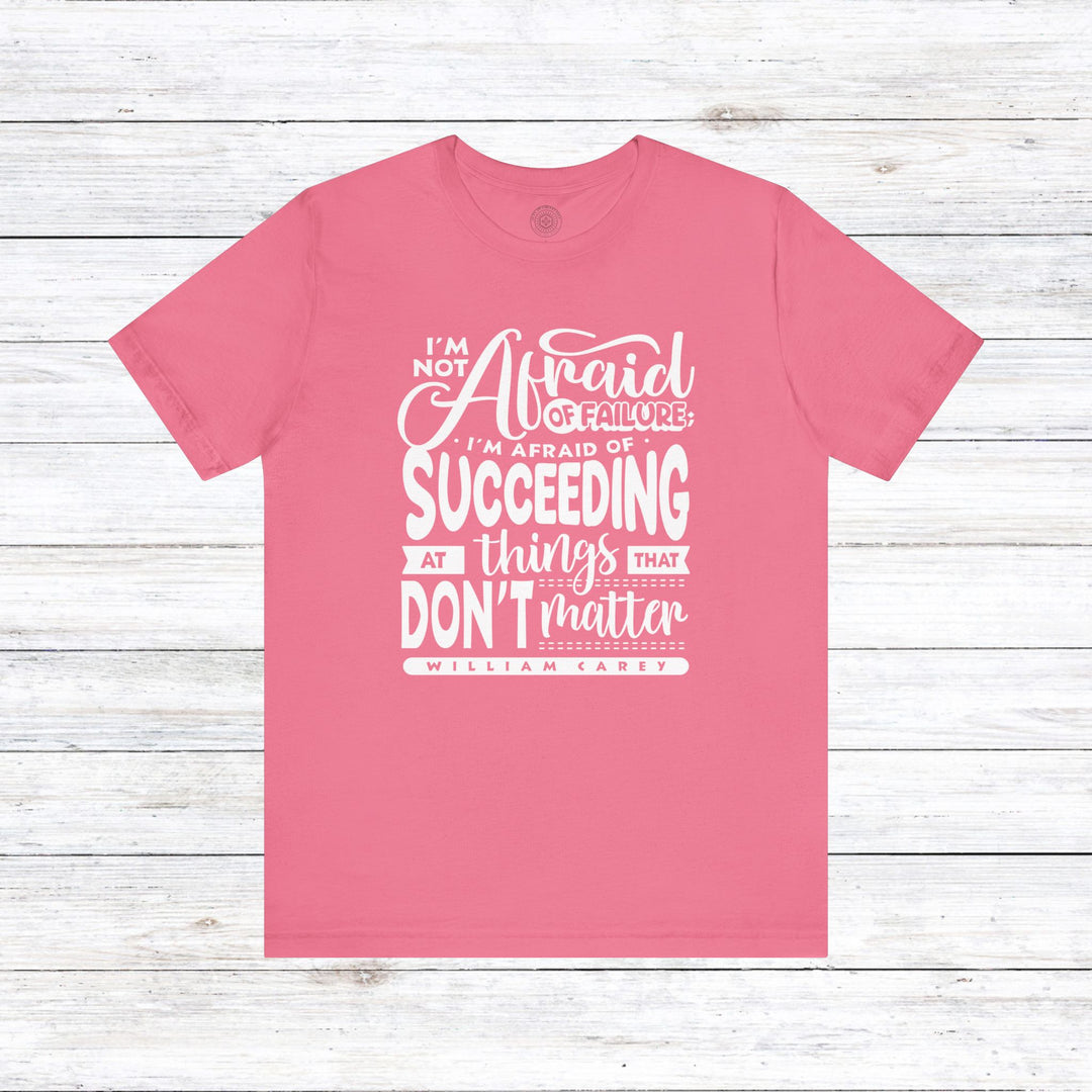 Things That Don't Matter Unisex T-Shirt T-Shirt Charity Pink S 