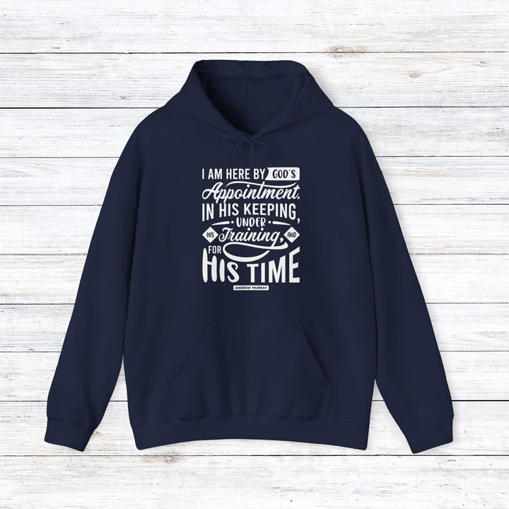 His Time Hoodie Hoodie Navy S 