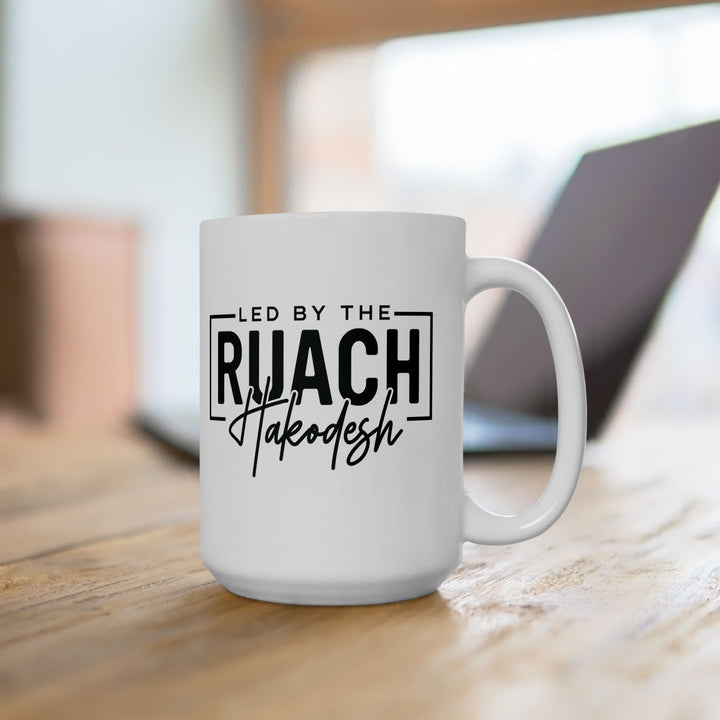 Christian Coffee Mug Led By Ruach Hakodesh Ceramic Mug   