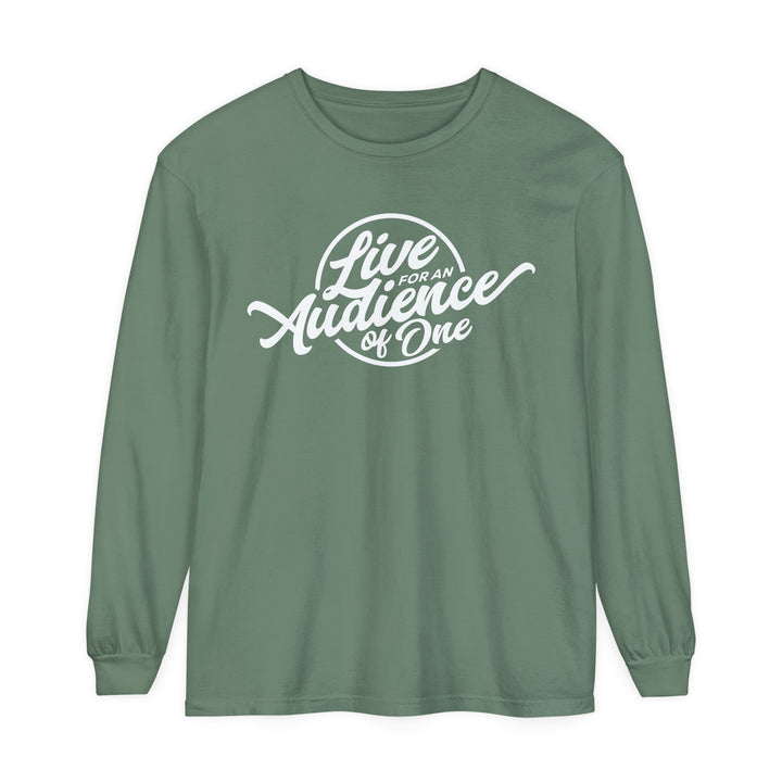 Audience of One Long Sleeve Shirt Long-sleeve Light Green S 