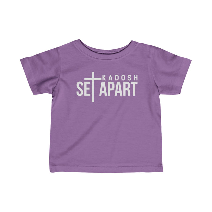 Set Apart Kadosh Baby Tee Kids clothes Lavender 6M 