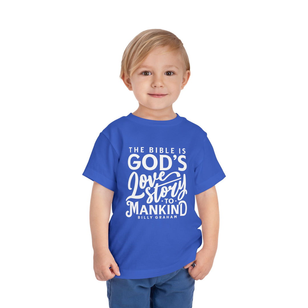 God's Love Story Toddler Tee Kids clothes   