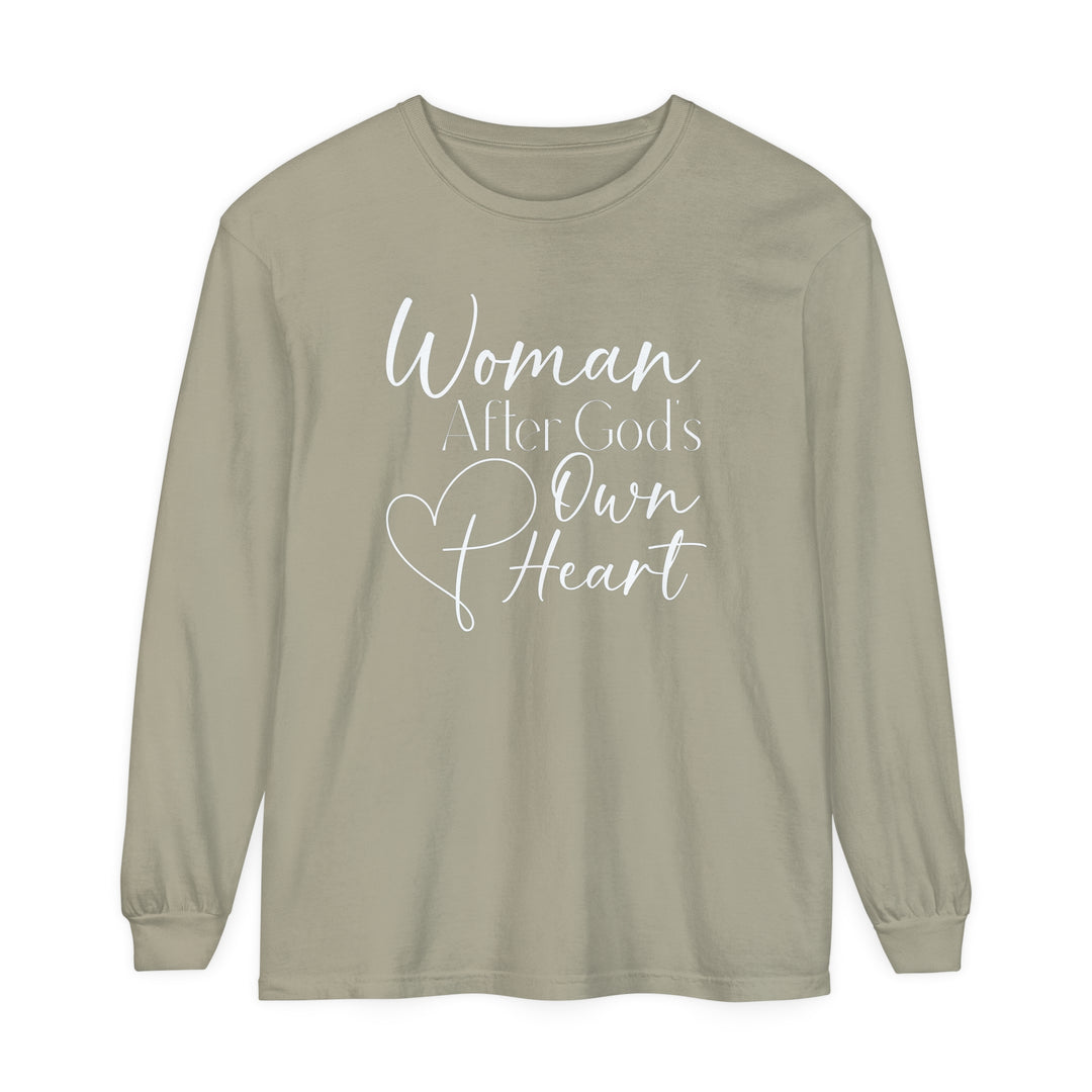 Woman After God Long Sleeve Shirt Long-sleeve Sandstone S 