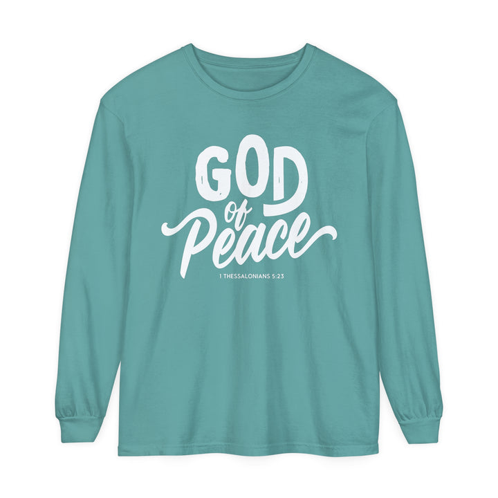 God of Peace Long Sleeve Shirt Long-sleeve Seafoam S 