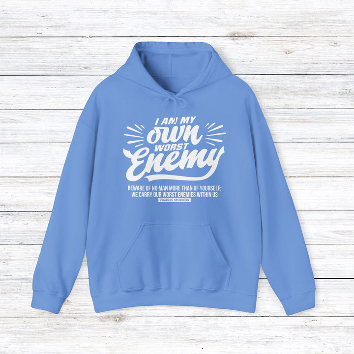 Worst Enemy Hoodie Hoodie Carolina Blue S 