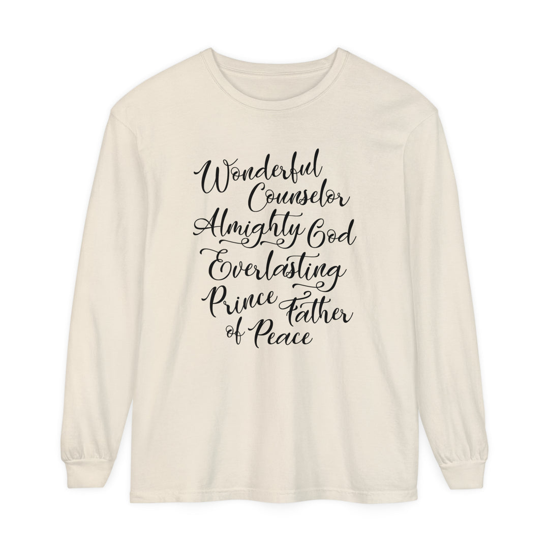 Wonderful Counselor Long Sleeve Shirt Long-sleeve Ivory S 