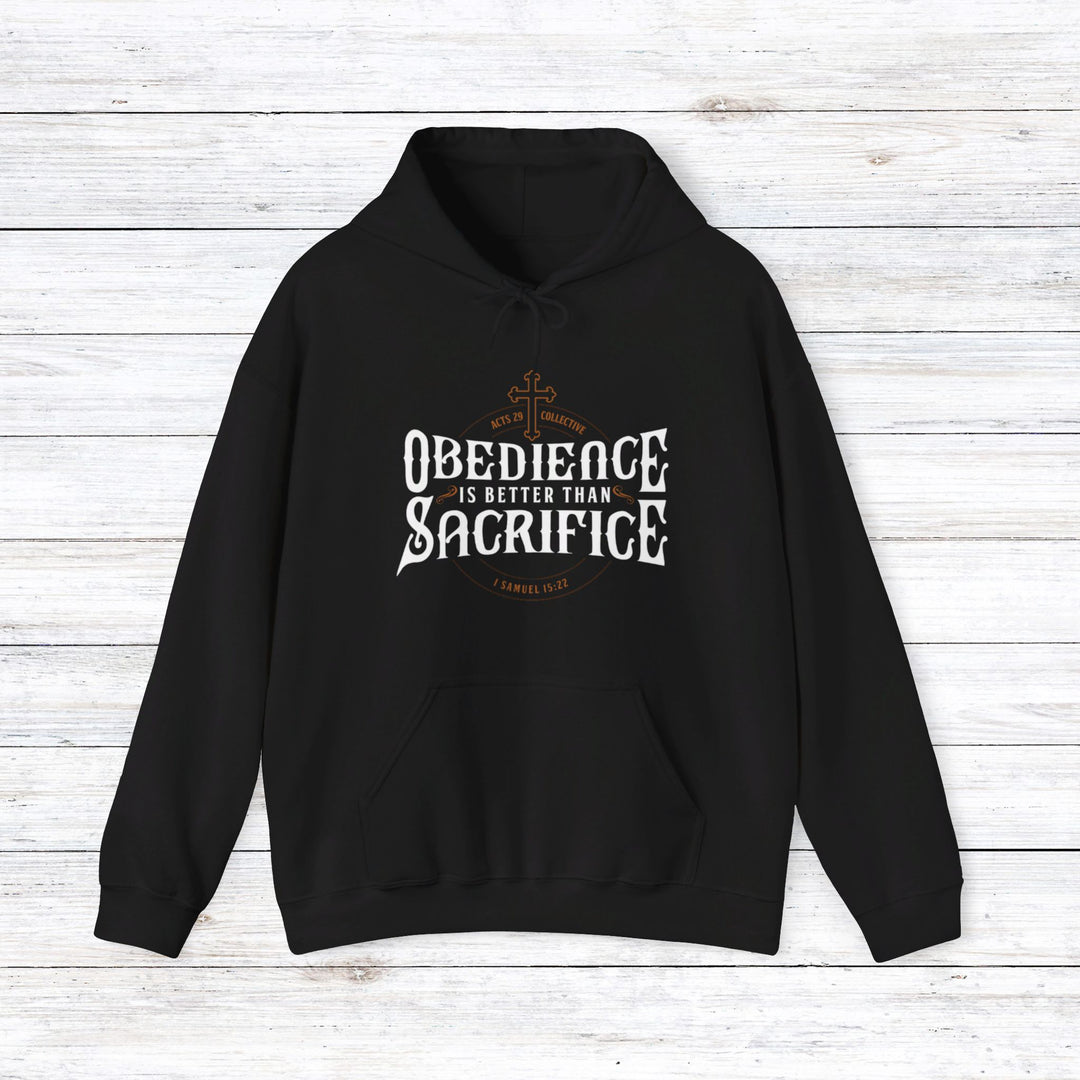 Obedience Is Better Hoodie Hoodie Black S 