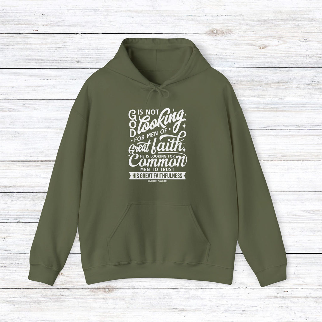 Common Men Hoodie Hoodie Military Green S 