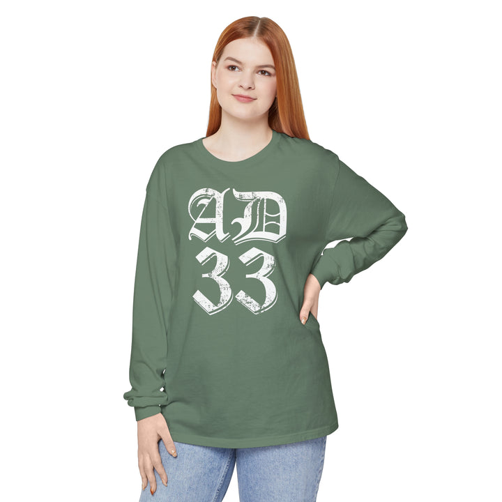 AD 33 Long Sleeve Shirt Long-sleeve Light Green S 